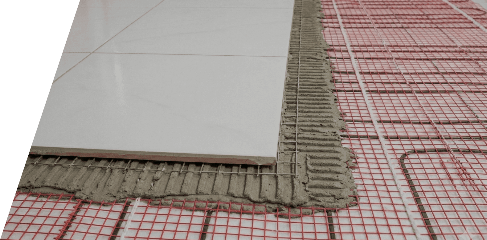 Fliesen bei Fußbodenheizung