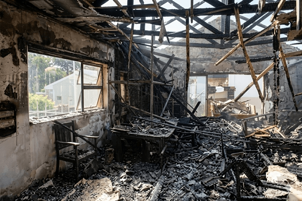 Sanierung nach Brandschaden