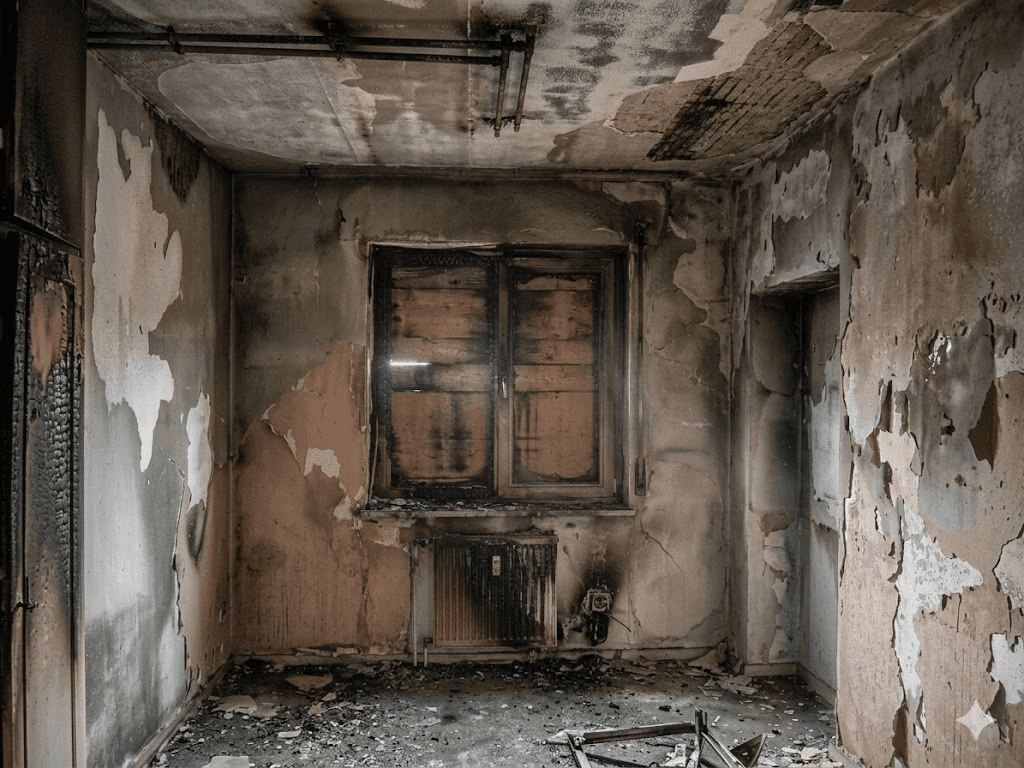 Sanierung nach Brandschaden